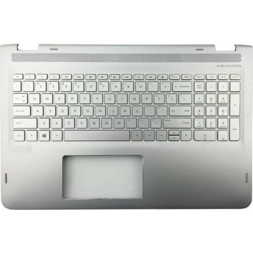 Palmrest Keyboard with Backlit Silver 857283-001 For HP ENVY X360 M6-AQ 15-AQ 15-AR
