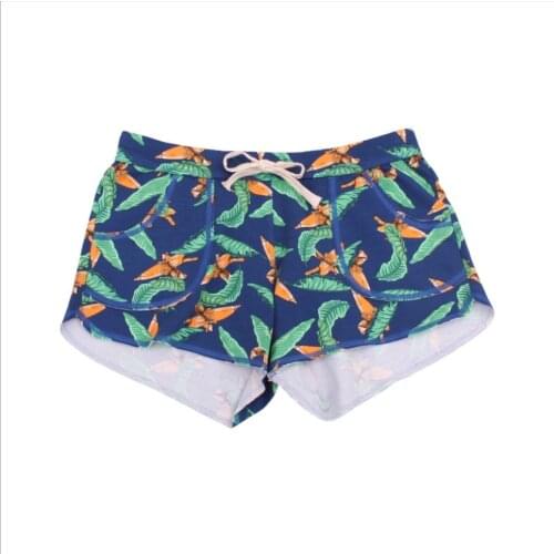 Printed Pants Mens Underwear Boxer Soft Cotton Breathable Loose Home Shorts Mens Underwear