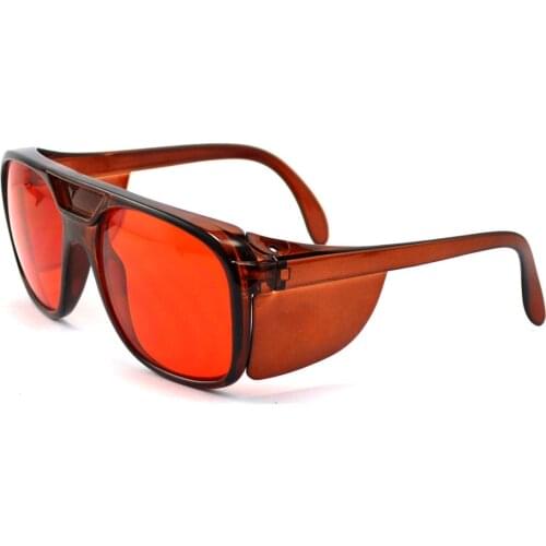 Wide spectrum continuous absorption laser protective glasses 200-540nm protection green goggles customization