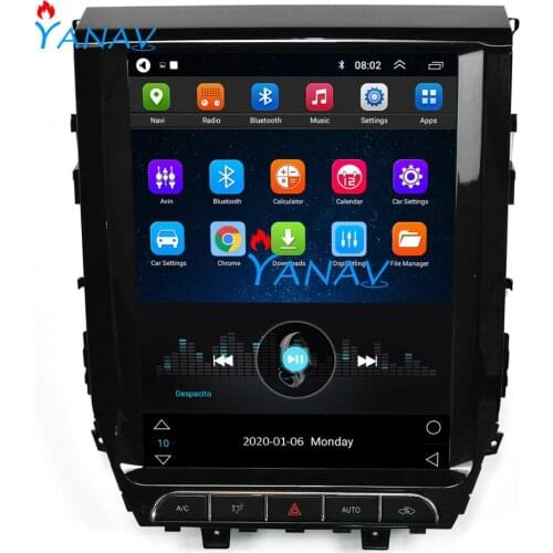 12.1 Inch Radio Tesla Style Android Car GPS Navigation DVD Player for-TOYOTA Land Cruiser 16 px6 multimedia carplay Land Cruiser