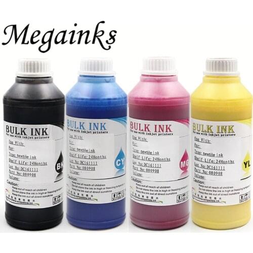 400ML / Set Digital Textile Ink for Roland for Mimaki for Mutoh for Konica DX3 DX4 DX5 DX6 DX7 DTG Flatbed Printer Ink Kit