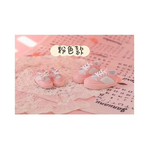 6 point 4 point bjd.sd. Yosd. MSD baby clothes accessories with mini daily cute sneaker net upper board shoes