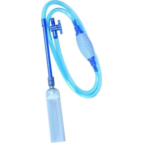 Aquarium simple Fish Tank Vacuum Siphon Pump Cleaner Tool Gravel Cleaner