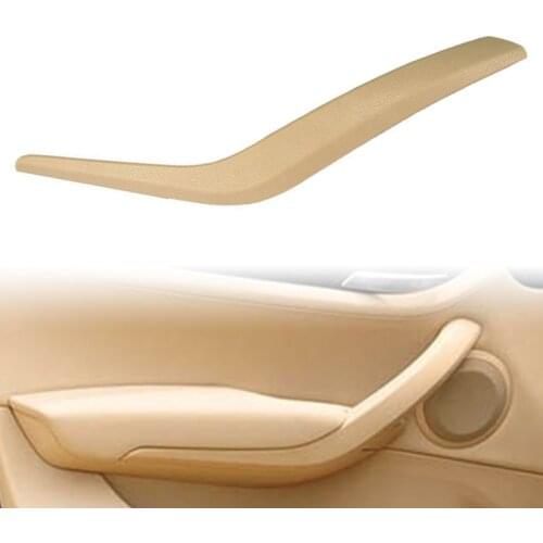 1 Piece Car Interior Door Handle Cover Armrest Trim Left Right For BMW X1 E84 16d/16i/18d/20d 2008-2016 ABS + PC Black Beige