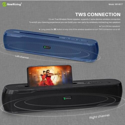 Wireless Bluetooth 5.0 SoundBar Speaker Support TF Card AUX Hand-free Calling Home Phone Heavy Bass Portable Subwoofer
