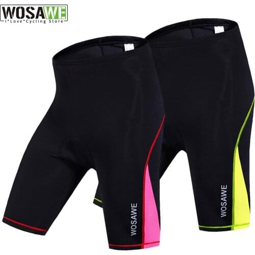 Womens Cycling Shorts Gel Padded Biking Bicycle Short Pant Quick Dry Ciclismo Summer Spandex MTB Shorts S-XL