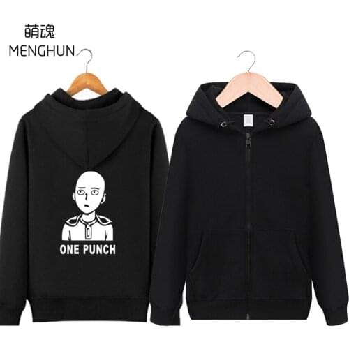 MENGHUN Men's Zip Hoodies
