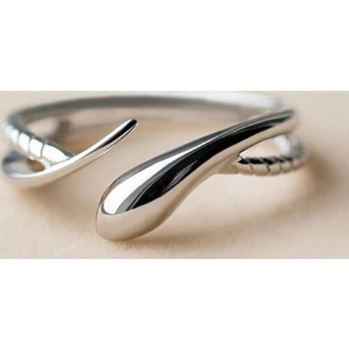 New Charming Snake Finger Ring for Women Vintage Boho Knuckle Party Rings Gothic Punk Jewelry Gifts for Girls 2020