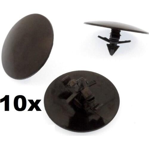 10x For Honda Plastic Retainer Fastener Clips for Bonnet Insulation / Hood Insulator #91501-STK-003 / 91501-S1K-003