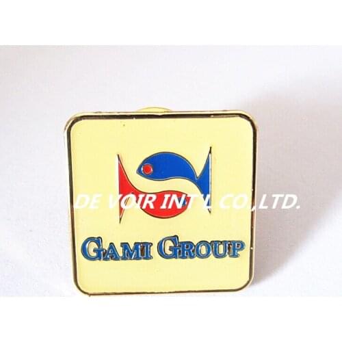 Metal pin badge manufacturer, enamel metal badge with magnet