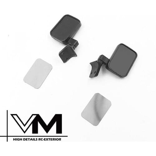 Rubber rearview mirror for boomracing BRX01+Killerbody LC70 parts