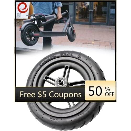 Electric Scooter Wheel Hub for Xiaomi Mijia M365 Electric Scooter Rear Tire with Wheel Hub Scooter Back Tyre Xioami M365 Parts
