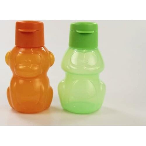 Tupperware to go ECO water bottle 350 ml frog green + Monkey Orange