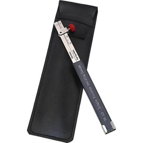 Welding Inspection Scale Small Height Gauge HI-LO Dedicated Internal Welding Ruler Metric Size