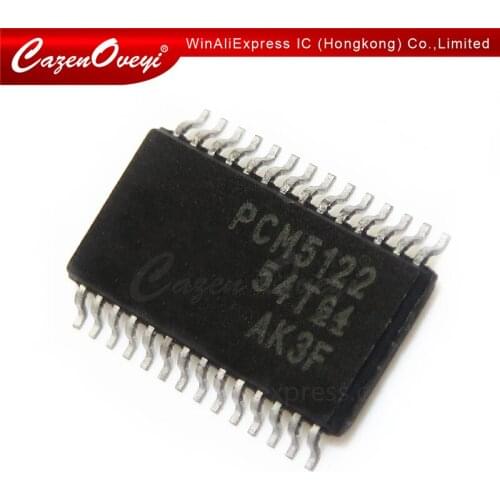 1pcs/lot PCM5122PWR PCM5122PW PCM5122 TSSOP-28 In Stock