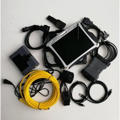 2in1 MB Star C6 icom A2+B+C with V12.2020 Software in used laptop CF19 I5 CPU for Auto diagnosis Tool Code Scanner Programming