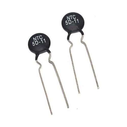 20pcs Thermistor Resistor NTC 5D-11 Thermal Resistor