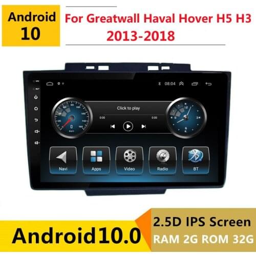 2G RAM Android car stereo for Greatwall Haval Hover H5 H3 2013 14- 2018 radio navigation GPS Multimedia Player headunit