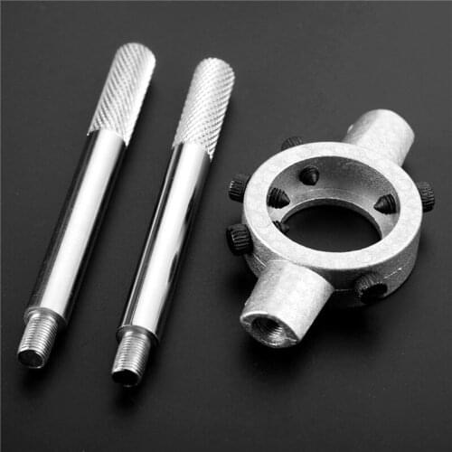 M22-M26/M27-M36 Die Wrench Steel Circular Die Handle Hand Tools for M22-36Dies Threading Tools Metal Workpiece Thread Maker 1pc
