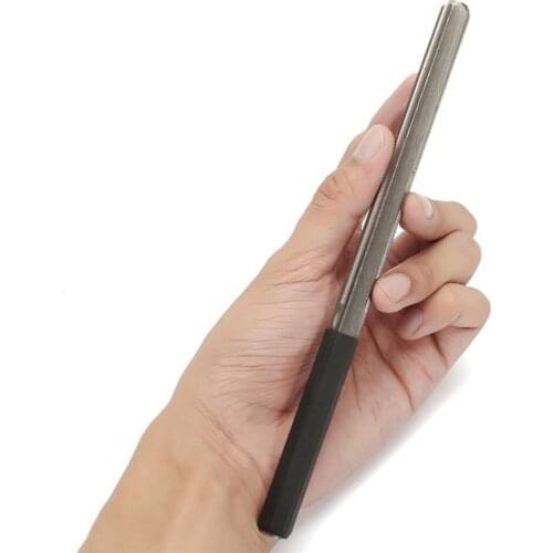 Guitar Fret Crowning File Dressing File with 3 Size Edges Professional Luthier Tools Stringed