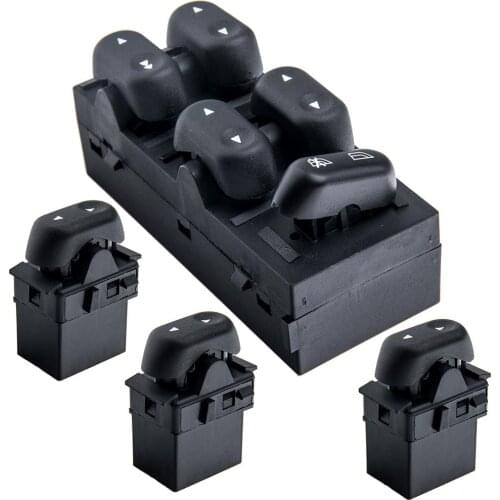 Master & Passenger Power Window Switches for Ford F-150 2004-2008 4pc Set NEW