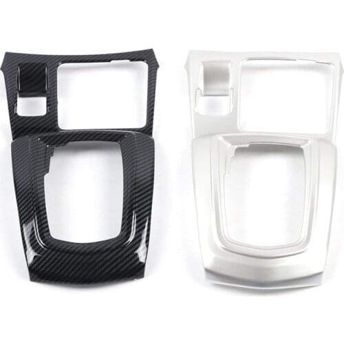 Chrome For Nissan Qashqai J11 2018 2019 2020 ABS Carbon Look Gear Shift Electronic Handbrake Frame Trim Cover accessories