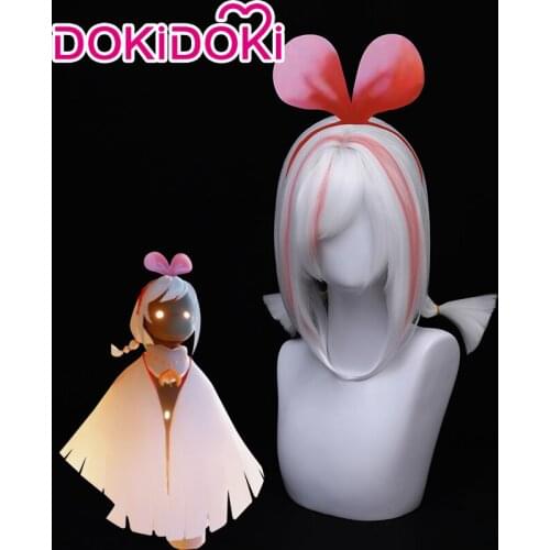 DokiDoki Game Sky:Children of Light Cosplay Kizuna AI Wig Sky: Light Awaits Kizuna AI Cosplay Wig