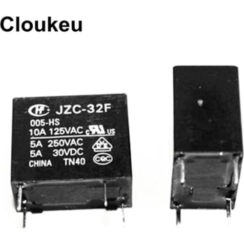 JZC-32F-005-HS3 5V 5A Relay DIP4 HF32F-005-HS3
