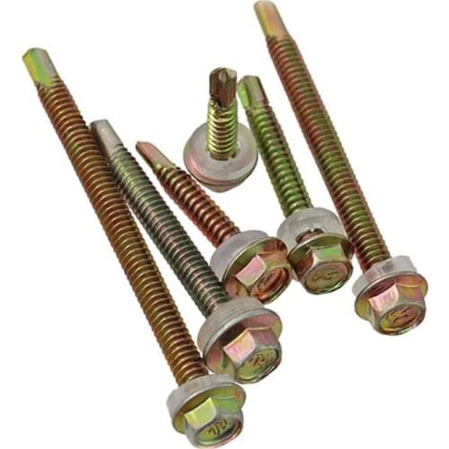 M5.2*19/25/32-125 Drilling Hexagonal Self Drilling Screws, Dovetail Screws, Padded Blacksmith Screw