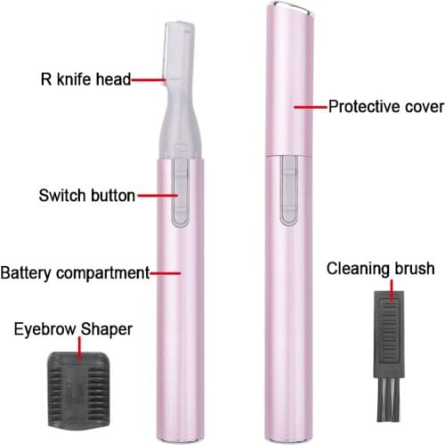 Kemei Women and Men Hair Trimmer Clipper Portable Electric Eyebrow Hair Shaving Cutting Machine Remover Shavers