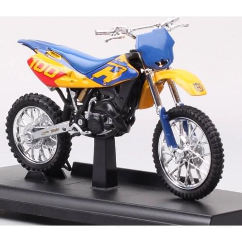 1:18 scale mini welly MY HUSQVARNA CR 125 2004 motocross model bike Diecasts & Toy Vehicles Enduro motorcycle dirt toy gift kids