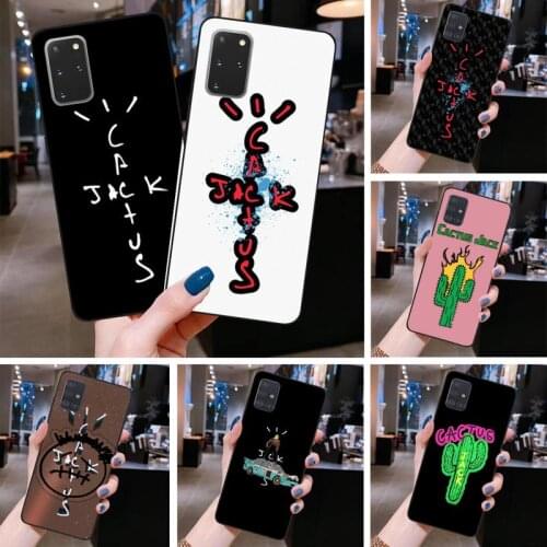 Fashion Hiphop Cactus Jack Phone Case For Samsung Galaxy S21 Plus Ultra S20 FE M11 S8 S9 plus S10 5G lite 2020