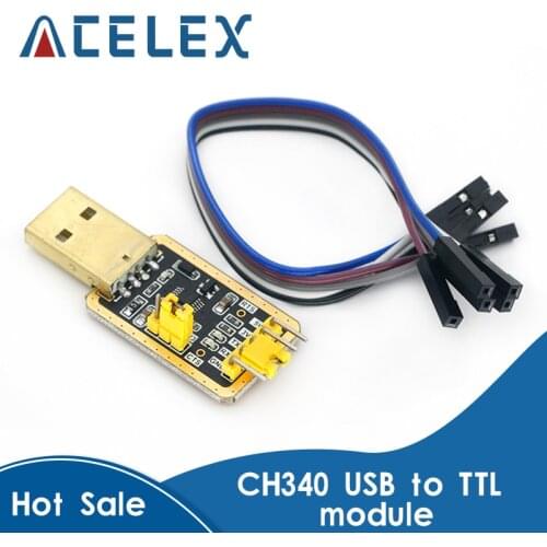 CH340 Mini serial port module of PL2303 , CH340E RS232 to TTL module upgrade USB to serial port in nine Brush small plates