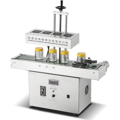 New product automatic stainless steel glass jar plastic bottle cap induction sealing machine aluminum foil sealing machine
