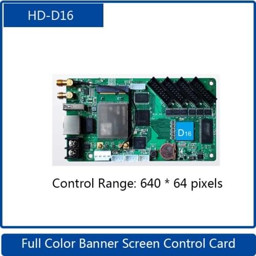 HD-D15+WIFI Video Controller for Small LED Screen 40,960 pixels full color asynchronous control card