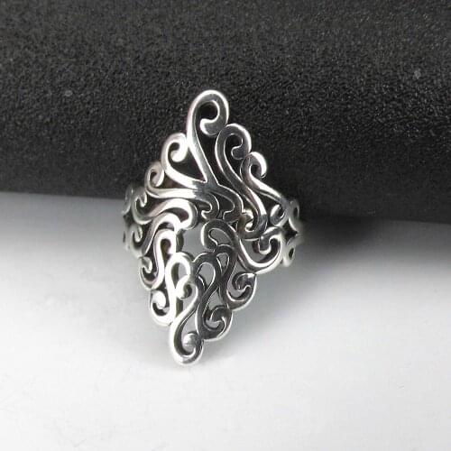 Luxury Brand Flower Rings For Women Wedding Statement Jewelry Valentines Gifts Lover Finger Ring