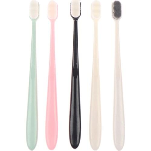 Nano Ultra-fine Wave Toothbrush Soft Bristle Oral Care Cleaning Brush With Tube