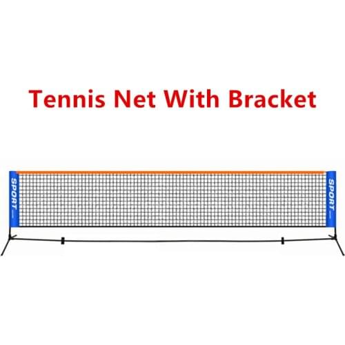 3.1MX0.86M Foldable Tennis Net With Bracket Outdoor Indoor Portable Standard Match Training Net With Frame