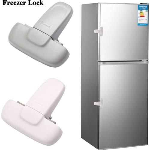 1 Pcs Child Safety Fridge lock Single-Door Refrigerator Lock for Kitchen Child Protection Kids Safety Care Freezer Cabinet Lock