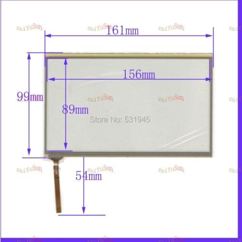 ZhiYuSun New7 inch TOUCH Screen panels 161mm*99mm for GPS or commercial use post 161*99 on AT070TN90 display BA319D