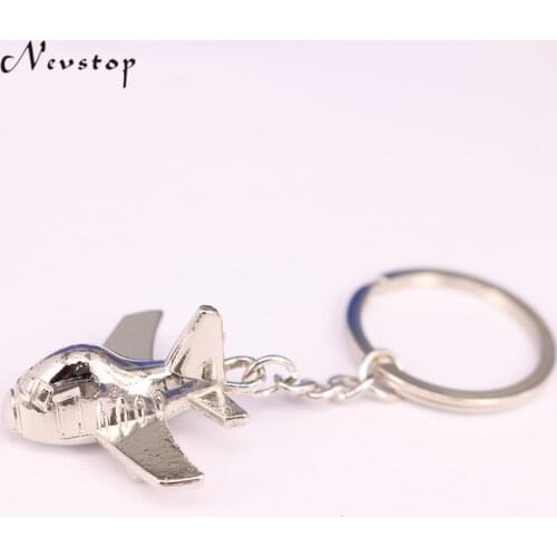 1Pcs Aviation Air Plane Metal Alloy Keychain Keyfob Keyring Gift For Men Women Wholesale KC71