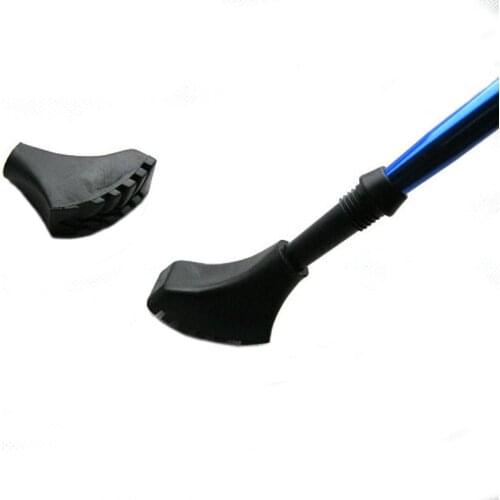 1 pc Black Rubber Cane Foot Shoes Stick Tip Protection Bar Stools Canes Crutch Ends