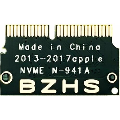 50pcs For Macbook Air SSD M2 Adapter NVMe PCIE 2013 2014 2015 to M.2 NGFF SSD Adapter Card for Macbook Air Pro A1398 A1502 A1466