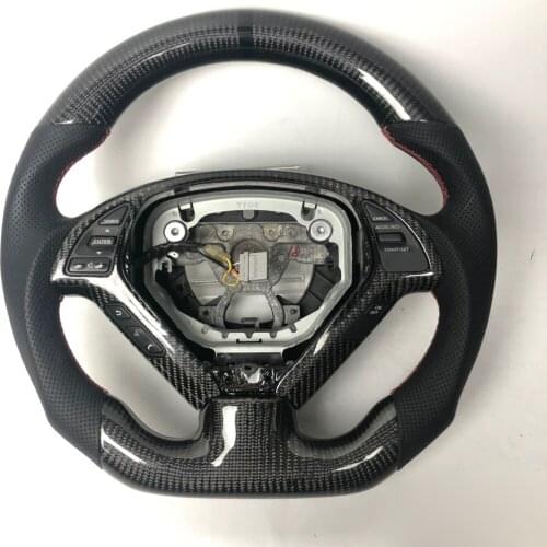 Promotion 100% Real Carbon Fiber Steering Wheel For Infiniti G37 G25 (No Buttons)