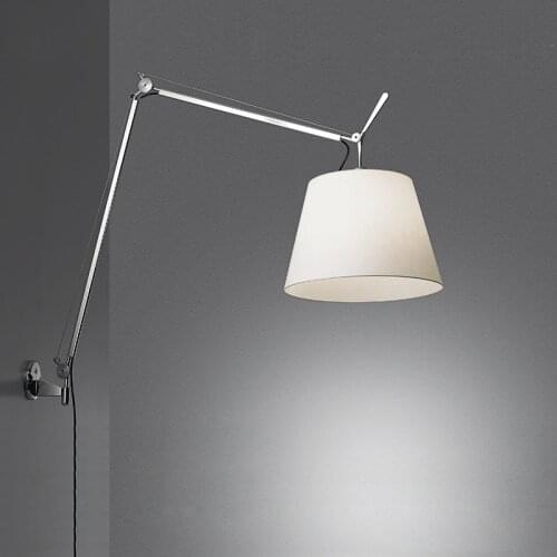 Artemide Tolomeo Mega Wall Italy Design long arm wall lamp Industrial Minimalist aluminum wall light Bedside bedroom wall lamp