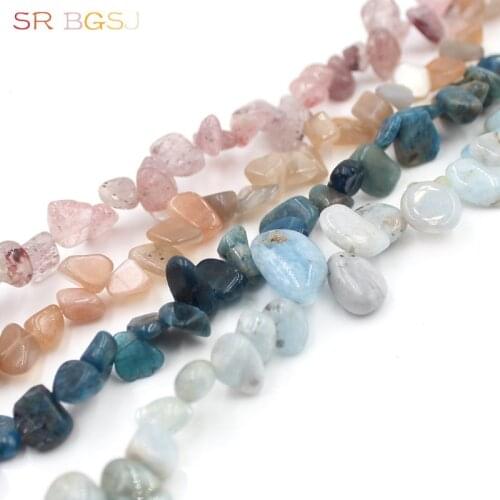 Free Shipping 9-12mm Kinds of Genuine Natural Gems Stone Irregular Shape Jewelry Making Handwork DIY Beads Strand 15"