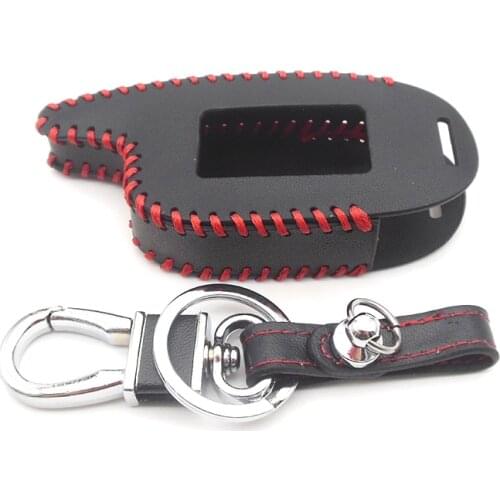 Car Key Cover Skin Set for Tamarack Russian 2-way Car Alarm Scher-Khan Magicar 7 8 9 10 11 12 Lcd Remote Control Fob Case M7 M9