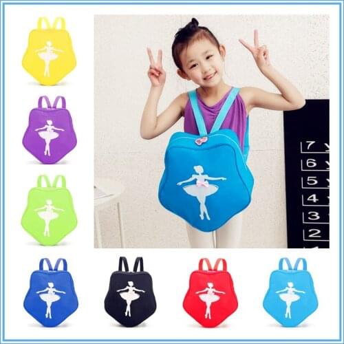 Hot sale! Childrens Canvas backpacks for Dancing Little baby girls bags for dance lovely 5 star Backpacks for outdoor SMT150