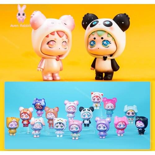 Kibbi Kemonosuit Cosplay Blind Box Toys Figures Action Surprise Box Toys for Girls Guess Bag Caja Sorpresa Model Birthday Gift