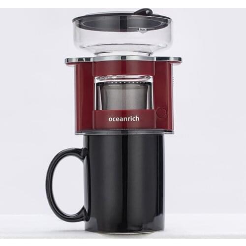 Oceanrich S2 Coffee Machine Automatic Hand Brewing Coffee Maker American Portable Electric Rotating Extraction Pot Filter Pot